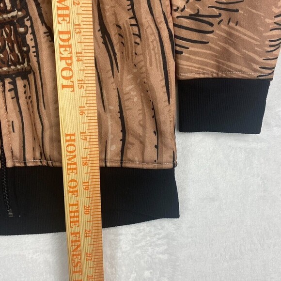 Star Wars Yoda Jacket Kids Size Small Green Full Zip Hooded Casual Pockets - Picture 4 of 7